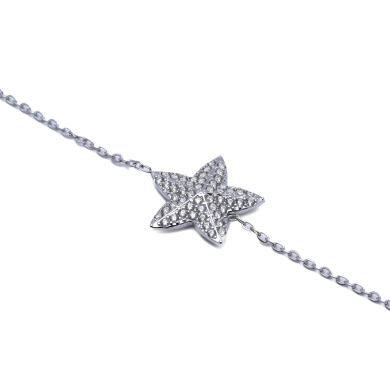 PULSERA ZO15413B PLATEADO ACERO INOXIDABLE 2B33