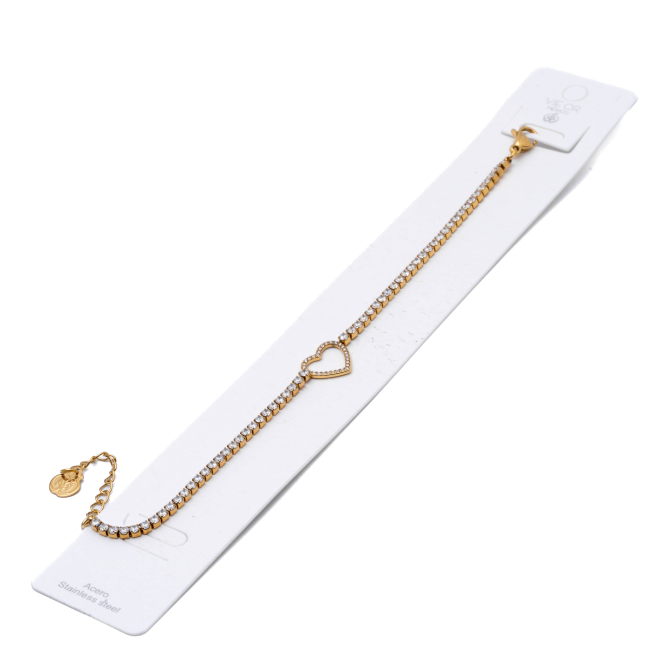 PULSERA ZO11832B DORADO ACERO INOXIDABLE 2B11