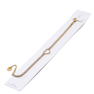 PULSERA ZO11832B DORADO ACERO INOXIDABLE 2B11