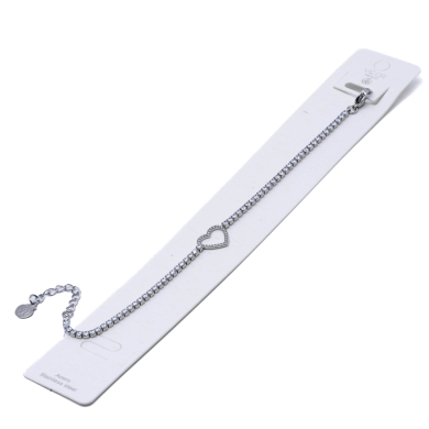 PULSERA ZO11832B PLATEADO ACERO INOXIDABLE 2B11