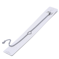 PULSERA ZO11832B PLATEADO ACERO INOXIDABLE 2B11