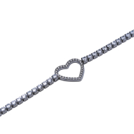 PULSERA ZO11832B PLATEADO ACERO INOXIDABLE 2B11
