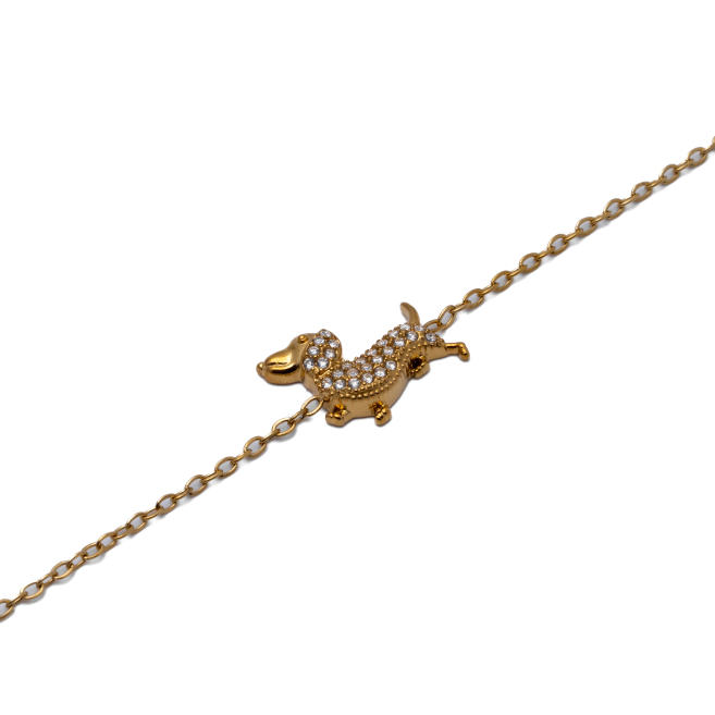 PULSERA ZO15873B DORADO ACERO INOXIDABLE