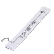 PULSERA ZO15733B PLATEADO ACERO INOXIDABLE