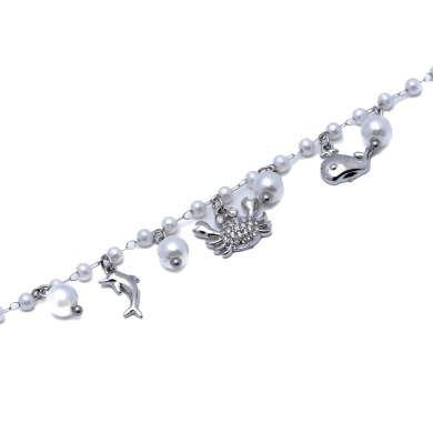 PULSERA ZO15733B PLATEADO ACERO INOXIDABLE 2C33