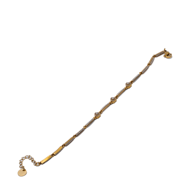 PULSERA ZO15899B DORADO ACERO INOXIDABLE