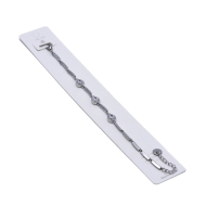 PULSERA ZO15898B PLATEADO ACERO INOXIDABLE