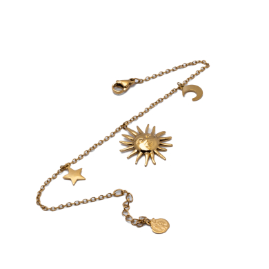 PULSERA ZO11168B DORADO ACERO INOXIDABLE 2B46