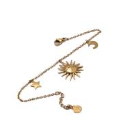 PULSERA ZO11168B DORADO ACERO INOXIDABLE 2B46