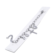 PULSERA ZO12333B PLATEADO ACERO INOXIDABLE 2C42