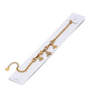 PULSERA ZO15746B DORADO ACERO INOXIDABLE