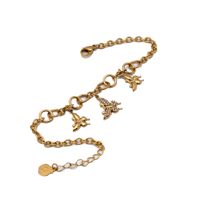 PULSERA ZO15746B DORADO ACERO INOXIDABLE