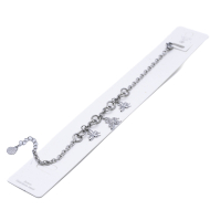 PULSERA ZO15746B PLATEADO ACERO INOXIDABLE