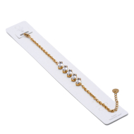PULSERA ZO15434B DORADO BLANCO ACERO INOXIDABLE