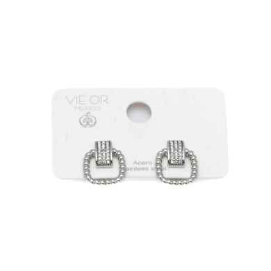 ARETES Y01421 PLATEADO Acero Inoxidable G33