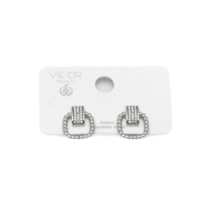 ARETES Y01421 PLATEADO Acero Inoxidable G33