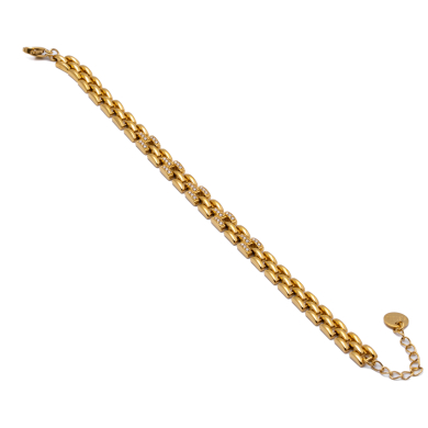 PULSERA ZO15368B DORADO ACERO INOXIDABLE