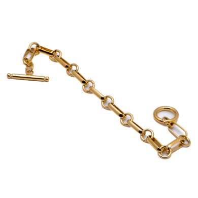 PULSERA ZO14183B DORADO ACERO INOXIDABLE