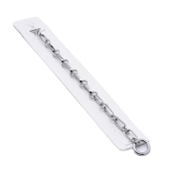 PULSERA ZO14183B PLATEADO ACERO INOXIDABLE