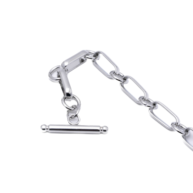 PULSERA ZO14183B PLATEADO ACERO INOXIDABLE 2B47