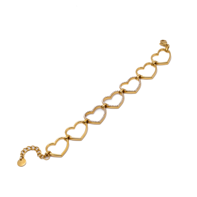 PULSERA ZO13477B DORADO ACERO INOXIDABLE