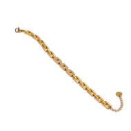PULSERA ZO15369B DORADO ACERO INOXIDABLE