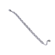 PULSERA ZO15369B PLATEADO ACERO INOXIDABLE