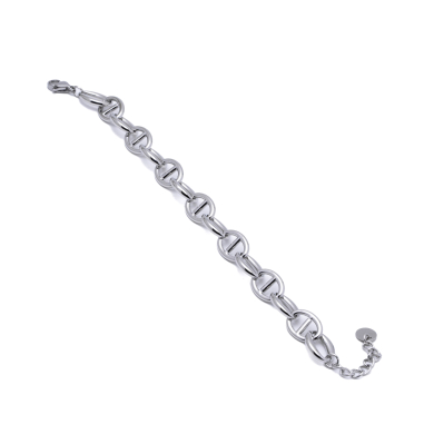 PULSERA ZO15881B PLATEADO ACERO INOXIDABLE