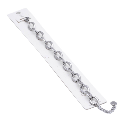 PULSERA ZO15881B PLATEADO ACERO INOXIDABLE 2B47