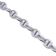 PULSERA ZO15881B PLATEADO ACERO INOXIDABLE