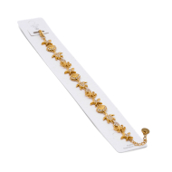 PULSERA ZO15006B DORADO ACERO INOXIDABLE