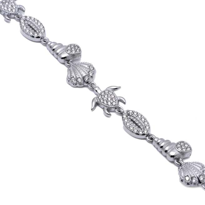 PULSERA ZO15009B PLATEADO ACERO INOXIDABLE