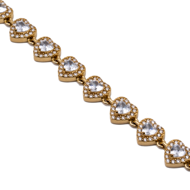 PULSERA ZO15934B DORADO ACERO INOXIDABLE 2C34