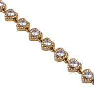 PULSERA ZO15934B DORADO ACERO INOXIDABLE