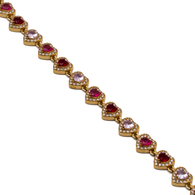 PULSERA ZO15934B DORADO ACERO INOXIDABLE 2C34
