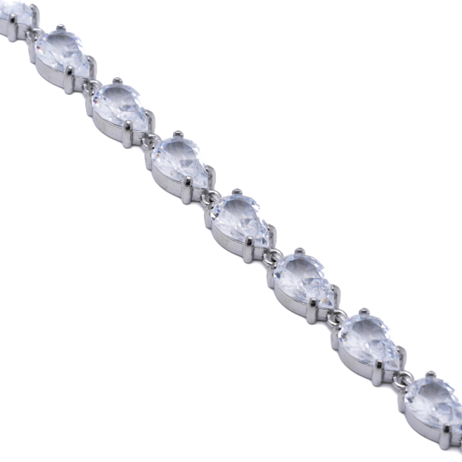 PULSERA ZO15423B PLATEADO ACERO INOXIDABLE