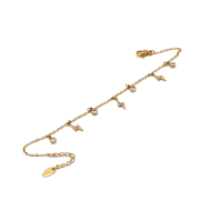 PULSERA ZO14930B DORADO ACERO INOXIDABLE