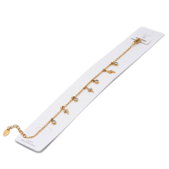 PULSERA ZO14930B DORADO ACERO INOXIDABLE