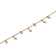 PULSERA ZO14930B DORADO ACERO INOXIDABLE
