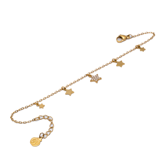 PULSERA ZO11642B DORADO ACERO INOXIDABLE 2B14