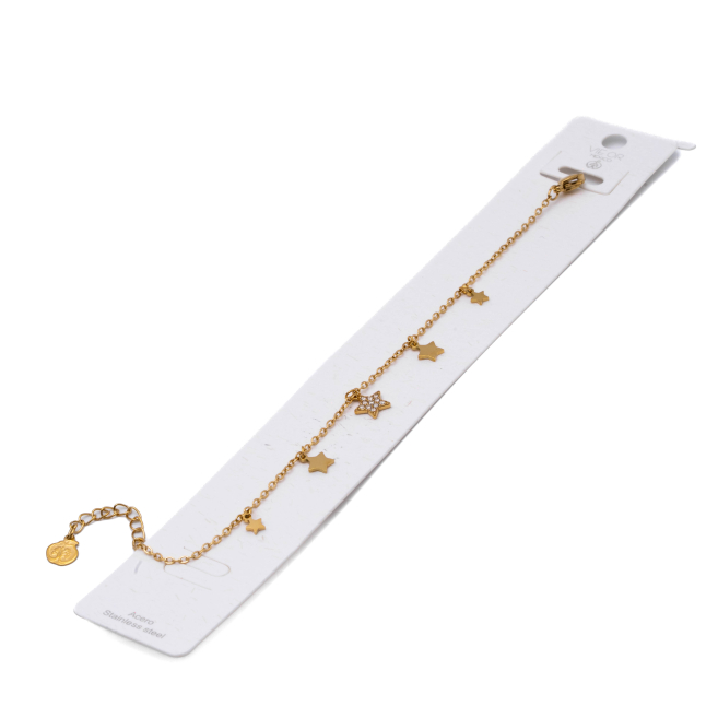 PULSERA ZO11642B DORADO ACERO INOXIDABLE 2B14