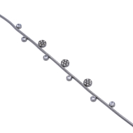 PULSERA ZO12058B PLATEADO ACERO INOXIDABLE 2B13