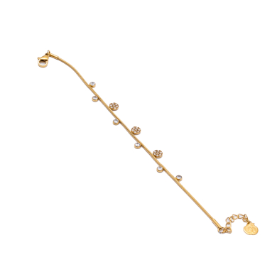 PULSERA ZO12058B DORADO ACERO INOXIDABLE 2B13