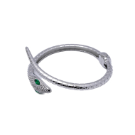 BRAZALETE ZO15248B PLATEADO ACERO INOXIDABLE