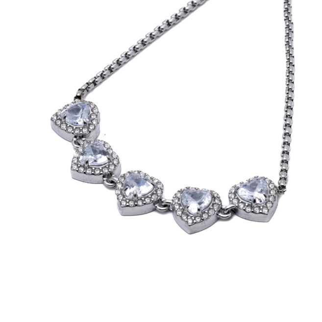 PULSERA ZO15410B PLATEADO ACERO INOXIDABLE