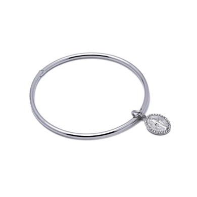 BRAZALETE ZO15529B/63MM PLATEADO ACERO INOXIDABLE