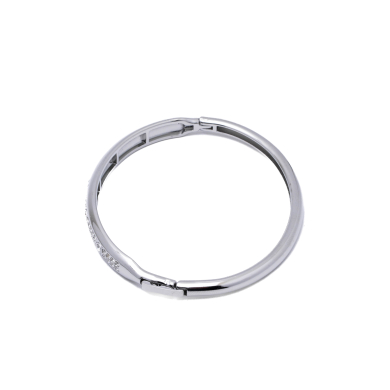 BRAZALETE ZO14379B PLATEADO ACERO INOXIDABLE