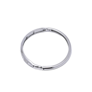 BRAZALETE ZO14379B PLATEADO ACERO INOXIDABLE