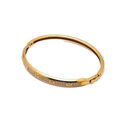 BRAZALETE ZO14379B DORADO ACERO INOXIDABLE