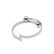 BRAZALETE ZO13547B PLATEADO ACERO INOXIDABLE